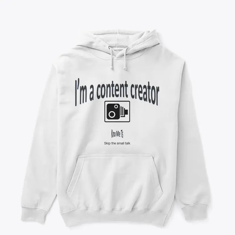 I'm a content creator